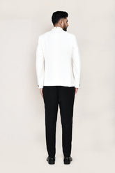White Prince Coat with Pant